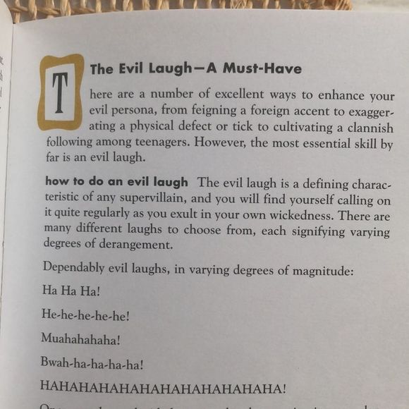 How To Be A Villain (Evil Laughs Secret Lairs) GUC - Picture 9 of 16